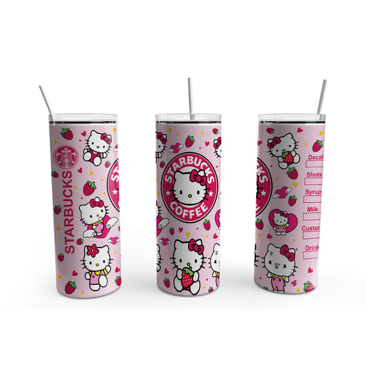 Termo De Hello Kitty - Acero Inoxidable, 20 Onzas de Capacidad