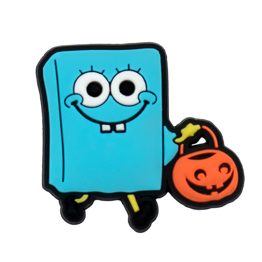 Cubrepopote Bob Esponja Halloween - "Personaliza Tu Termo con Estilo"