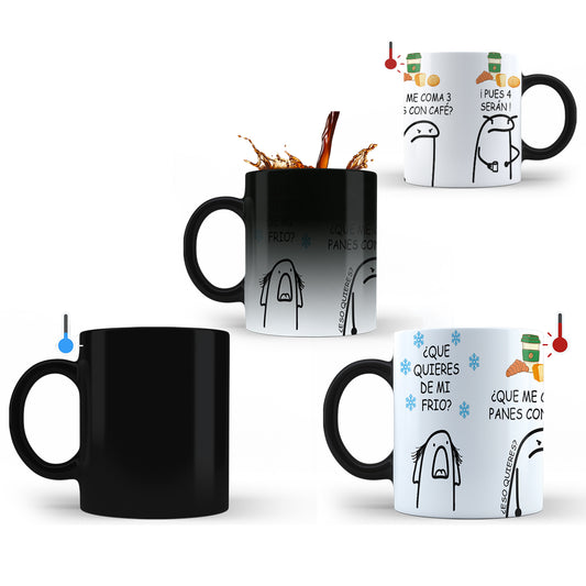 Taza Personalizada - ¿Que quieres de mi Frio? - 11 onzas